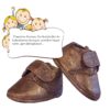 Powertex Kumaş Sertleştirici Bronz-bronze renk Örnek Bebek Ayakkabısı